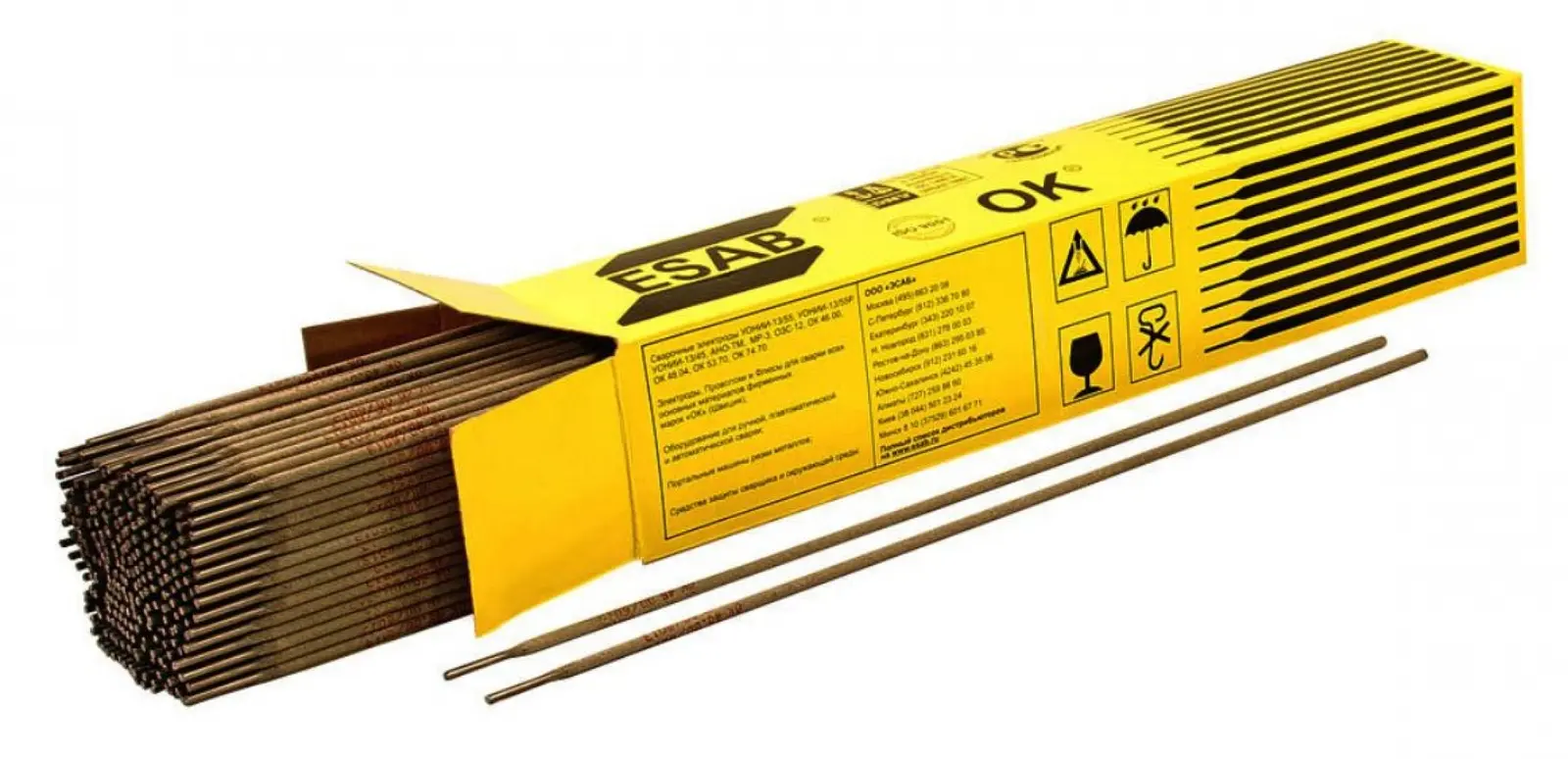 Электроды ESAB OK 46.00 4,0 мм, пачка 6,6 кг