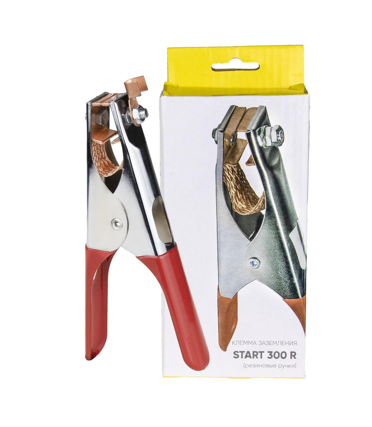 Клемма заземления START BASIC Rubber 300А ST10253R