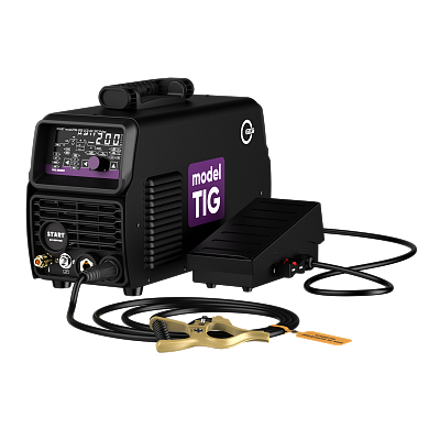 Установка аргонодуговой сварки START modelTIG 205 LCD AC/DC TIG PULSE