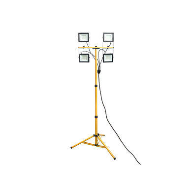 Прожектор Feron на штативе, 4×50 Вт, 6400 К, IP65